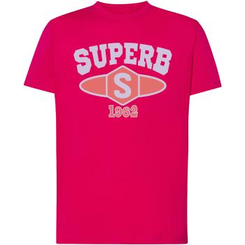 Superb 1982  SPRBCA-2201-PINK  Tričká s krátkym rukávom Ružová