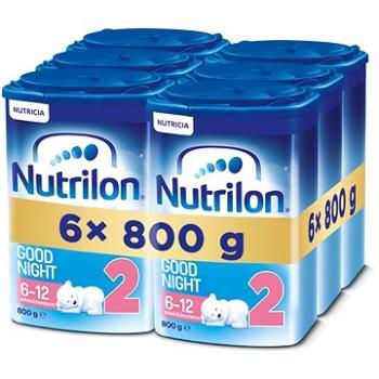Nutrilon 2 Advanced Good Night pokračovacie dojčenské mlieko 6× 800 g (8595002110076)