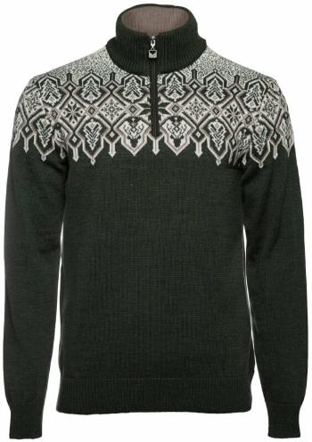 Dale of Norway Winterland Mens Merino Wool Sweater Dark Green/Off White/Mountainstone XL Sveter