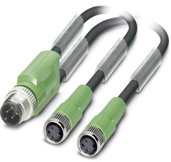 Sensor/Actuator cable SAC-3P-M12Y/2X1,5-PUR/M 8FS 1671357 Phoenix Contact