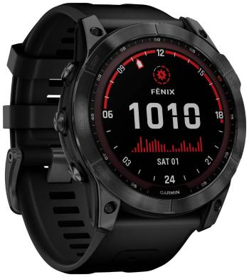 Garmin FENIX® 7X SOLAR smart hodinky  35 mm  čierna