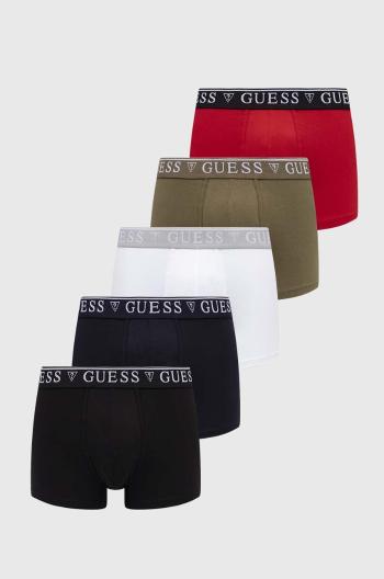 Boxerky Guess 5-pak pánske, biela farba, U4YG16 K6YW1