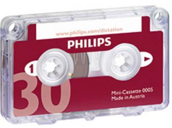 Philips LFH0005/60 kazeta do diktafónu Maximálny čas nahrávania 30 min