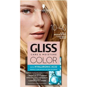 SCHWARZKOPF GLISS Color 10 – 40 Svetlobéžová blond 60 ml (9000101676549)