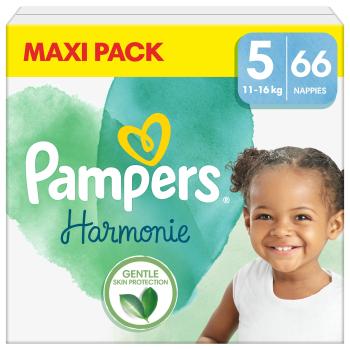 PAMPERS Harmonie Plienky vel. 5, 11-16 kg, 66 ks