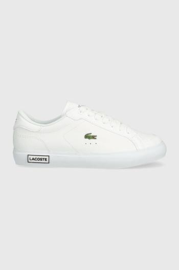 Tenisky Lacoste POWERCOURT biela farba, 44SFA0077