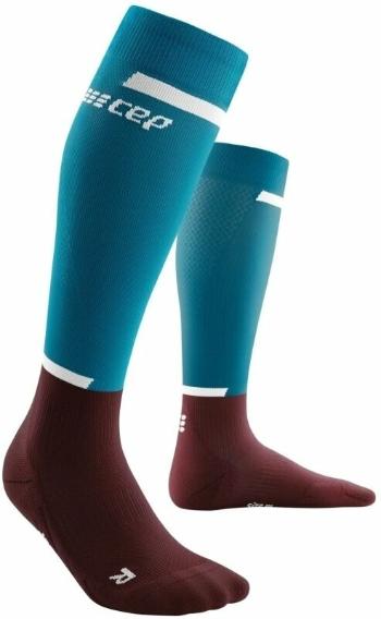 CEP WP209R Compression Tall Socks 4.0 Petrol/Dark Red II