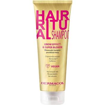 DERMACOL Hair Ritual Šampón na blond vlasy 250 ml (8595003122726)