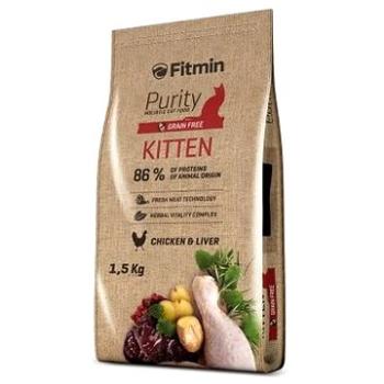 Fitmin Purity Kitten s čerstvým kuracím a pečeňou pre mačiatka 1,5 kg (8595237013562)