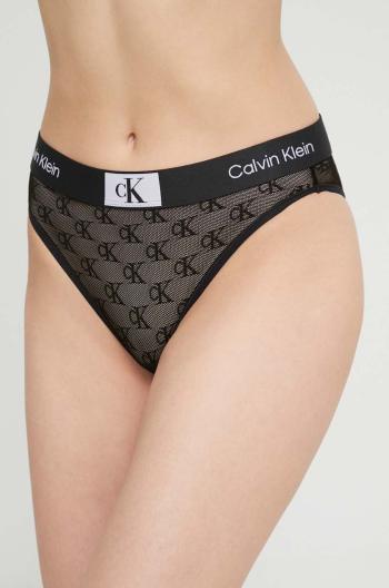 Nohavičky Calvin Klein Underwear čierna farba