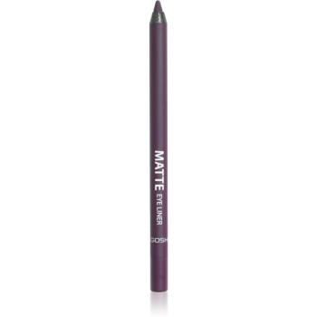 Gosh Matte ceruzka na oči s matným efektom odtieň 019 Dusty Violet 1.2 g