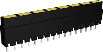 Signal Construct ZALS 081 LED séria 8-krát žltá  (d x š x v) 40.8 x 3.7 x 9 mm