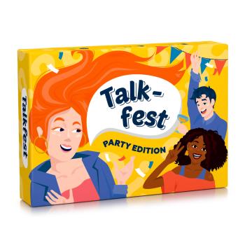 Spielehelden Talkfest Party Edition, Kartová hra s viac ako 100 otázkami v anglickom jazyku