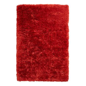 Červený ručne tuftovaný koberec Think Rugs Polar PL Terra, 120 × 170 cm