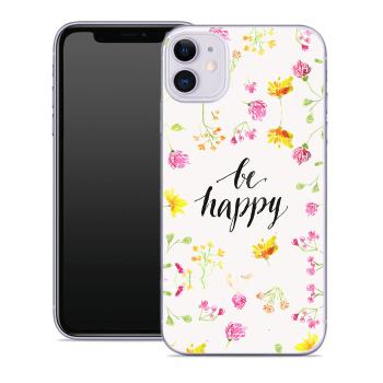 MY ART Ochranný kryt Apple iPhone 12 mini BE HAPPY (019)