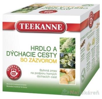 TEEKANNE BČ HRDLO A DÝCHACIE CESTY so zázvorom, bylinná zmes, 10x2g