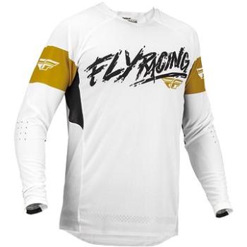 Fly Racing dres Evolution DST, 2023 biela/zlatá/čierna (MOTO32938nad)