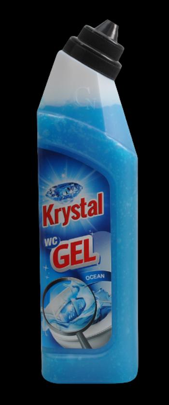KRYSTAL - WC gél modrý 0,75 l