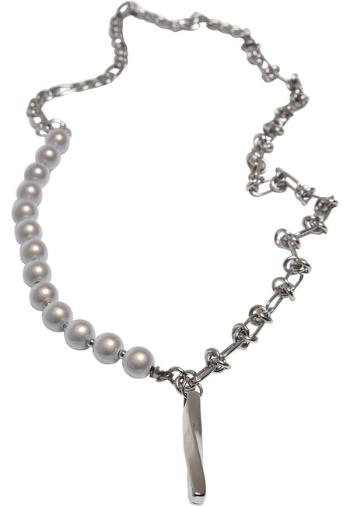 Urban Classics Mars Various Chain Necklace silver - UNI