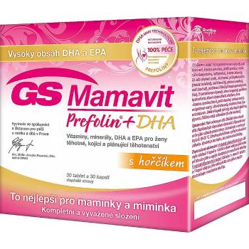 GS Mamavit Prefolin + DHA + EPA 30 tabliet + 30 kapsúl