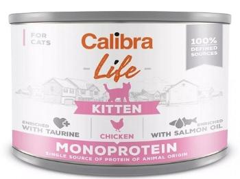 Calibra cat Life Kitten chicken konzervy pre mačky 6x200g