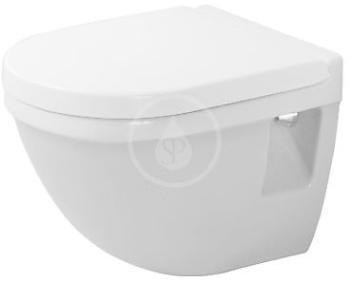 DURAVIT - Starck 3 Závesné WC, WonderGliss, biela 22020900001