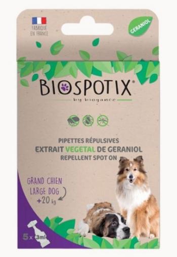 BIOGANCE Biospotix Dog spot-on L-XL pipeta s repelentným účinkom pre psy 3x3ml (nad 20kg)