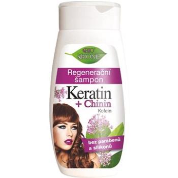 BIONE COSMETICS Bio Chinin a Keratin Regeneračný šampón 260 ml (8595061612849)