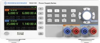 Rohde & Schwarz NGA102 laboratórny zdroj s nastaviteľným napätím  35 V (max.) 6 A (max.) 80 W  možné programovať, možné