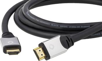 HDMI prepojovací kábel  1.70 m čierna Oehlbach Black Magic