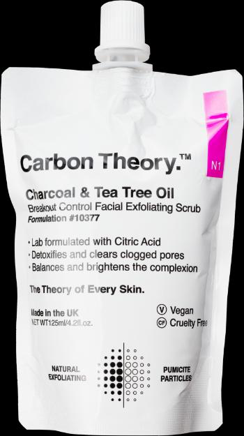 CARBON THEORY Facial Exfoliating Scrub 125 ml