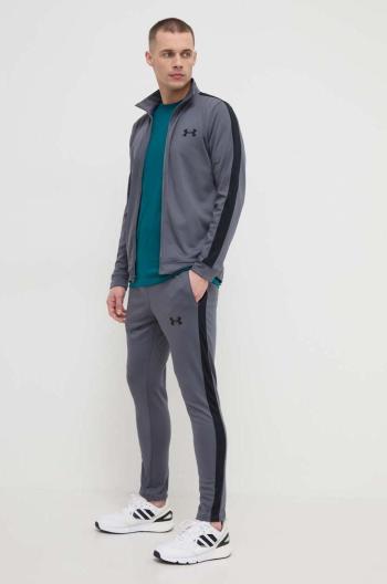 Športová tepláková súprava Under Armour Knit Track Suit šedá farba, 1357139