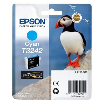 EPSON T3242 (C13T32424010) - originálna cartridge, azúrová, 14ml