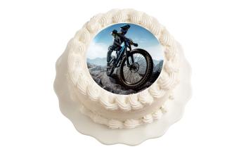 Jedlý papier pre horských cyklistov 20 cm - breAd. & edible