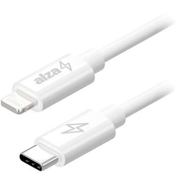 AlzaPower Core USB-C to Lightning MFi 3 m biely (APW-CBMFI9413W)