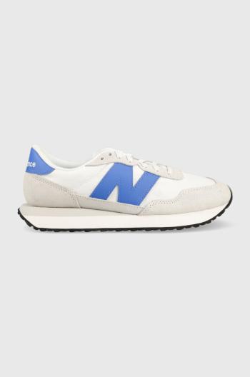 Tenisky New Balance MS237BQ biela farba