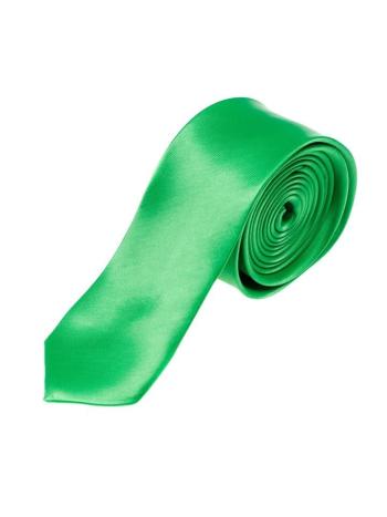 Zelená pánska elegantná kravata BOLF K001