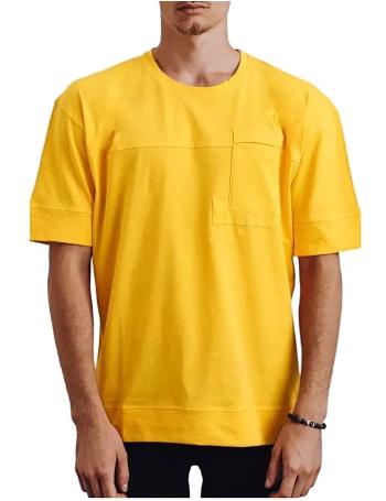 žlté tričko s vreckom vel. L