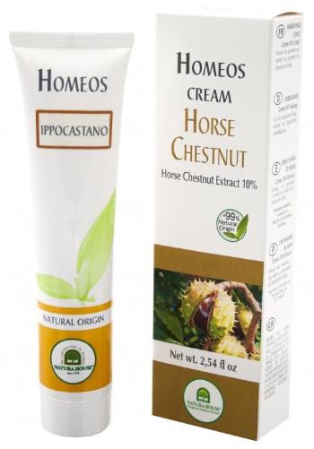 Natura House Homeos cream PAGAŠTAN KRÉM 10% extrakt z Pagaštanu konského 75 ml