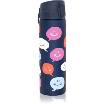 Ion8 One Touch Kids fľaška na vodu pre deti Text Bubbles 500 ml
