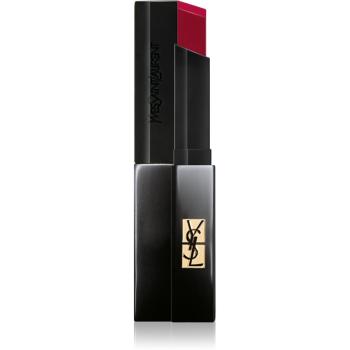 Yves Saint Laurent Rouge Pur Couture The Slim Velvet Radical tenký zmatňujúci rúž s koženým efektom odtieň 310