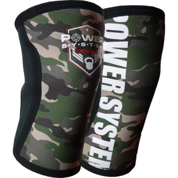 Power System Knee Sleeves bandáž na koleno veľkosť Camo, S/M 1 ks