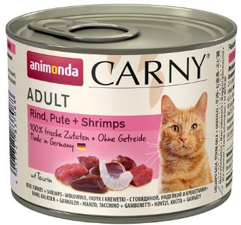 Animonda CARNY® cat Adult hovädzie, morka a krevety 6 x 200g konzerva