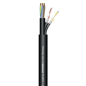 Sommer Cable MONOLITH 2 DMX-Kombil./Black 3x1,5mm? +