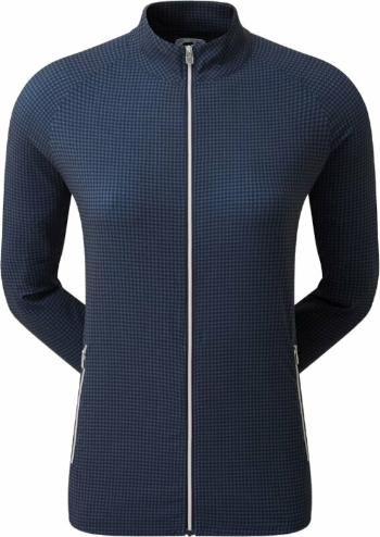 Footjoy Houndstooth Print Woven Jacket Navy XS