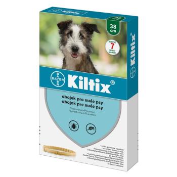 KILTIX Antiparazitárny obojok pre malých psov obvod 38 cm 1 ks