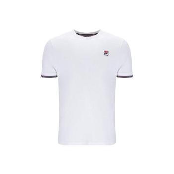 Fila  Caleb T-Shirt White  Tričká a polokošele Biela