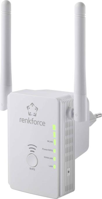 Renkforce RF-WFE-100 Wi-Fi repeater 300 MBit/s 2.4 GHz