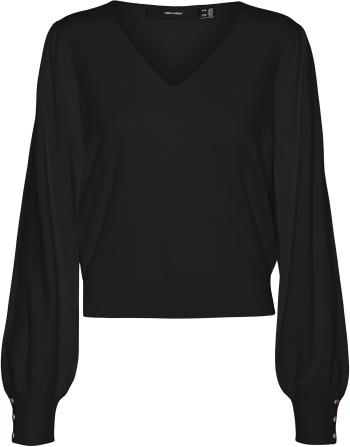 Vero Moda Dámsky sveter VMHOLLYKARIS 10310578 Black XL