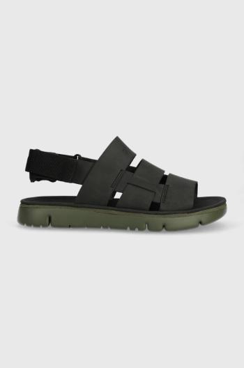 Kožené sandále Camper Oruga Sandal pánske, čierna farba, K100470.013